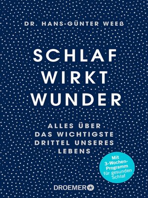 cover image of Schlaf wirkt Wunder